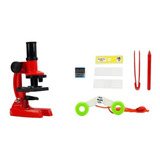 Kit Microscópio Infantil 08 Peças R3236 - Bbr Toys