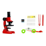 Kit Microscópio Infantil 08 Peças R3236 - Bbr Toys