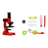 Kit Microscópio Infantil 08 Peças R3236 - Bbr Toys
