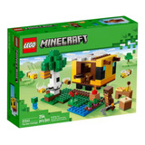 Kit Minecraft 21241 Casa De Campo Da Abelha 254 Peças Lego
