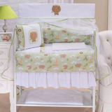 Kit Mini Berço Menino Menina Nuvem Chuva De Gratidão 10peças