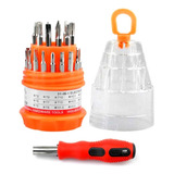 Kit Mini Conjunto De Chave De Fenda De Precisão 31 Em 1