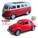 Kit Miniatura Kombi E Fusca Clássico