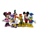 Kit Miniaturas Bonecos Mickey Mouse Pato Donald Disne A4