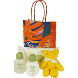 Kit Miniaturas Mamãe E Bebê Hidrata E Perfuma Recém Nascido
