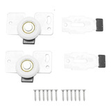 Kit Mobile Rodinato Roldana P/ Porta De Correr Guarda Roupa