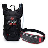 Kit Mochila Hidratação E Pochete Fitness Trilha Impermeável