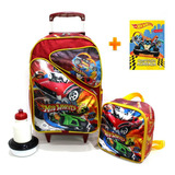 Kit Mochila Hot Wheels Carros 3