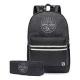 Kit Mochila Masculina Cinza Hang Loose Webbing + Estojo