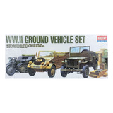 Kit Modelismo Light Vehicles Allied Axis Wwii 1/72 Academy