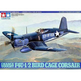Kit Modelo Corsair Tamiya 61046 Escala 1/48 F4u-1/2 Bird Cag