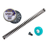 Kit Mola Dupla Carabina Dione + Bucha Pu + Chumbinho 5.5mm