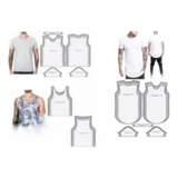 Kit Moldes Masculino Camiseta- Ragata- Longline