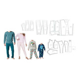 Kit Moldes Roupas Pijamas Do Adulto Ao Infantil Pdf E Corel