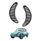 Kit Moldura Grade De Entrada Saída Ar Lateral Vw Fusca 76/96