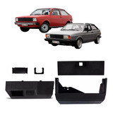 Kit Moldura Painel Radio Cx Porta Luva Tampa Fecho Gol 80 86