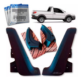 Kit Molduras Da Caçamba Fiat Strada 2016 Original Mopar