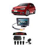 Kit Monitor Fixo Gol G7 Sensor Ré Oem Mod Orig Câm Borbolet