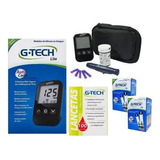 Kit Monitor Glicose Medir Glicemia 100 Tiras 100 Lanc G-tech