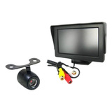 Kit Monitor Veicular 4.3 Vídeo Lcd