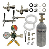 Kit Montagem De Kegerator Em Geladeira Ou Freezer - 2 Vias