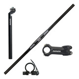 Kit Montagem Guidão Canote Mesa Abraçadeira Tsw X-time Xt-24
