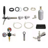 Kit Montagem Kegerator Geladeira Freezer 1 Via Com Gás 