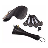 Kit Montagem P/ Violino Modelo Hill Ebano 3/4 Ou 4/4
