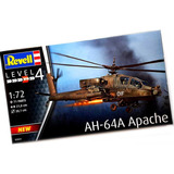 Kit Montar Helicoptero Ah-64a Apache - 1/72