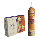 Kit Moscow Mule Pronto Espuma De Gengibre E 6 Sachês Pre Mix