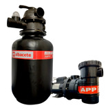 Kit Moto Bomba App-1 E Filtro Ap-30 Albacete Para Piscinas.
