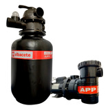 Kit Moto Bomba App-1 E Filtro Ap-30 Albacete Para Piscinas