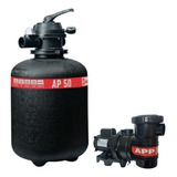 Kit Moto Bomba App-2 E Filtro Ap-50 Albacete Para Piscinas