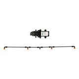 Kit Motor Bomba 12v Barra 4 Bicos P/pulverizador 100 Litros