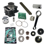 Kit Motor Cilindro 70cc + Biela + Tensor+ Corrente Shineray