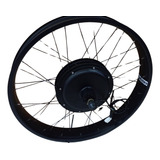 Kit Motor Elétrico 1000w / 48v Fat Bikes Roda Acelerador