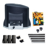 Kit Motor Kdz Fit Portão 3,5m Crem 3contr 1/4 Garen Eletro