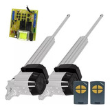 Kit Motor Pivotante Duplo 1/3hp Braço 0,75cm C/ 2 Controles
