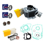 Kit Motor Rolamentos Nachi Biela Juntas Biz 125 Ate 2008