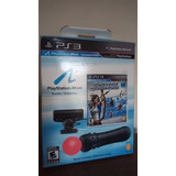 Kit Move Bastão + Câmera - Ps3 - Original + Jogo