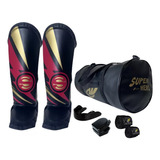 Kit Muay Thai Infantil Caneleira +