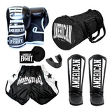 Kit Muay Thai Luva Caneleira