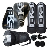 Kit Muay Thai Luva + Caneleira