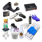 Kit Multicolor Electra Pop Tattoo Tatuagem Com Fonte