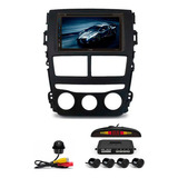 Kit Multimidia 2din Toyota Yaris 5019 Cd Dvd Gps Tv Digital