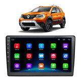 Kit Multimídia Android Duster 2021 E 2022 9 Polegadas Tv Gps