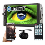 Kit Multimídia Mp5 Vídeo Player 2 Din Tela 7.0 Câmera De Ré 