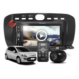 Kit Multimídia Pioneer Mp5 Câmera Moldura Fiat Punto 13/17