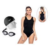 Kit Natação Speedo Maiô Racerback +