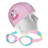 Kit Natação Speedo Óculos Candy + Touca Infantil 2 A 4 Anos